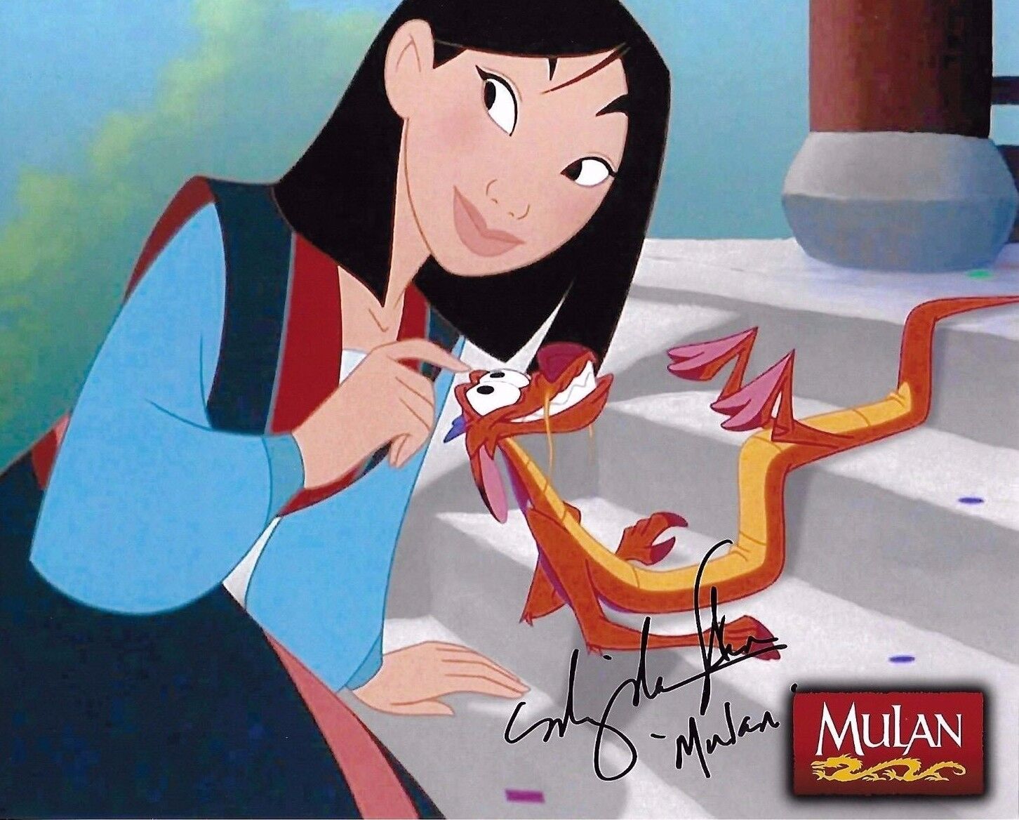 Ming-Na Wen Signed 8x10 Photo Poster painting - Walt Disney's Voice of MULAN - STUNNING!!! G913