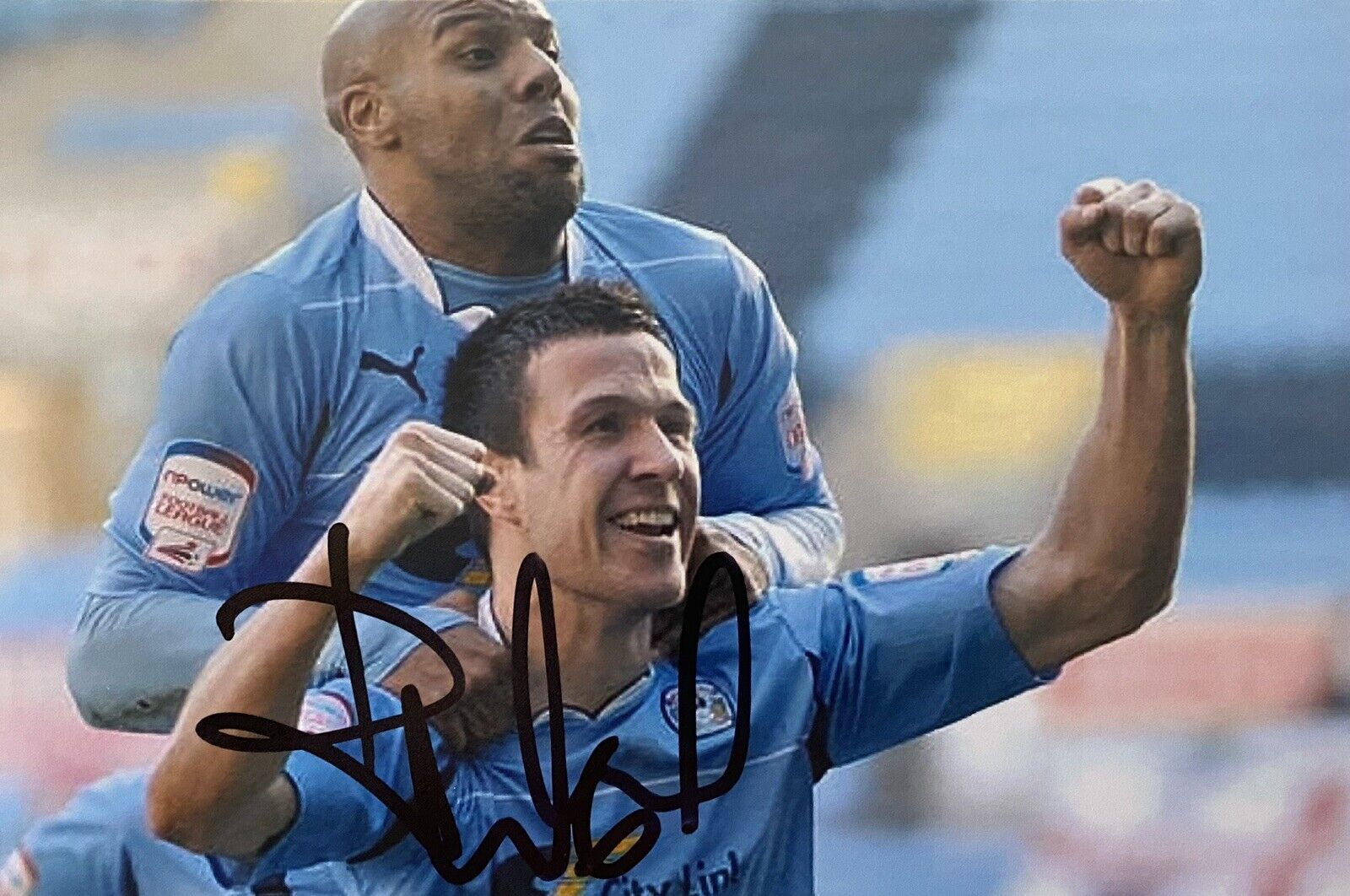 Richard Wood Genuine Hand Signed Coventry City 6X4 Photo Poster painting