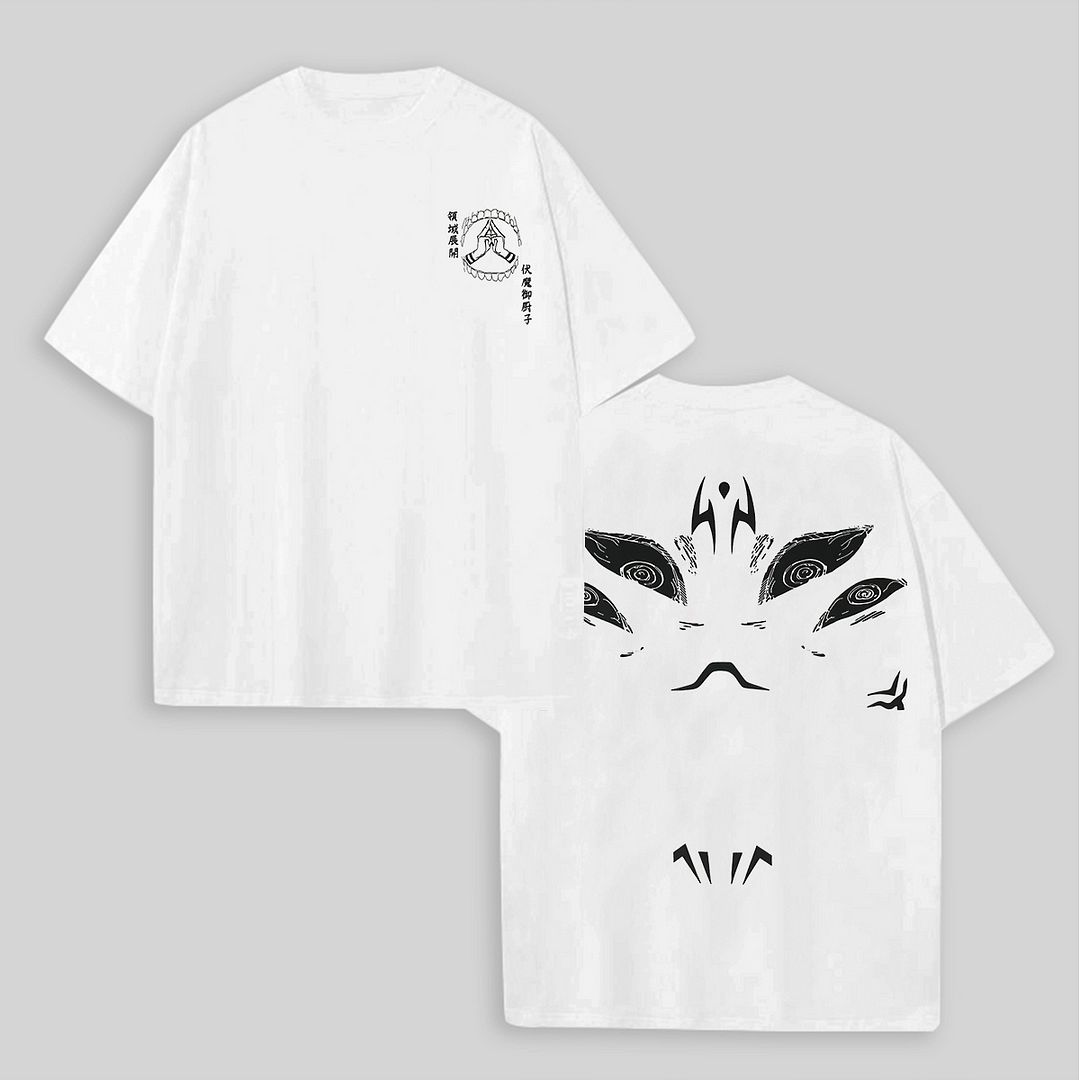 Jujutsu Kaisen Sukuna Printed Unisex Oversized T-shirts