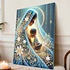 (Pre-Framed)Virgin Mary-Special Shape Diamond Painting Kit(30x40cm)