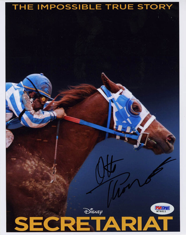 Otto Thorwarth SIGNED 8x10 Photo Poster painting Jockey Turcotte Secretariat PSA/DNA AUTOGRAPHED