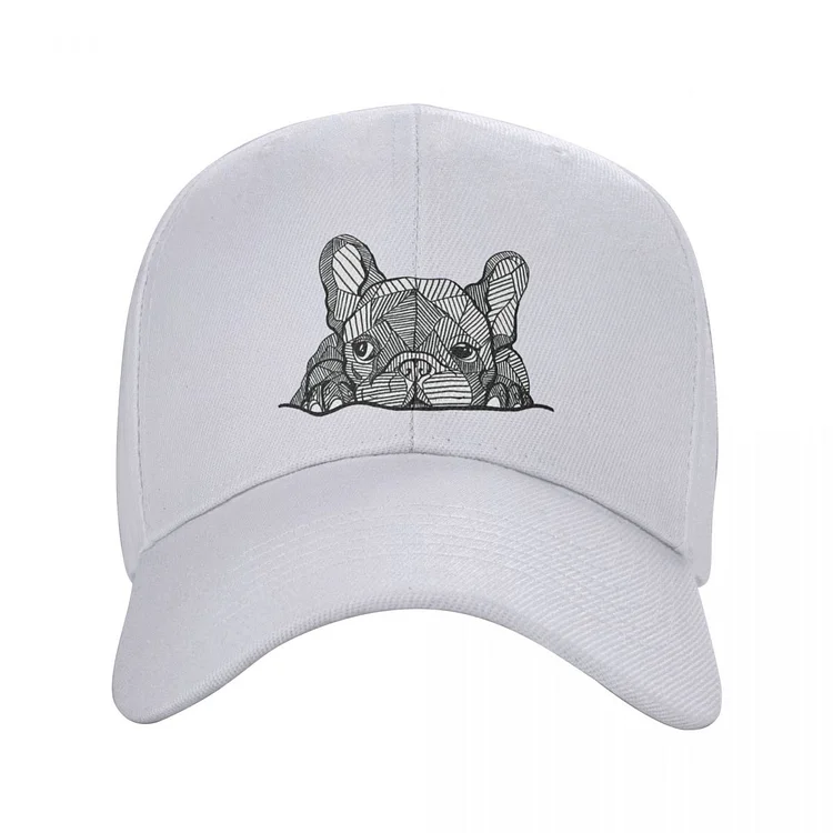 Classic French Bulldog Baseball Cap Men Women Adjustable Unisex Frenchie Dog Dad Hat Outdoor Snapback Caps Trucker Hats