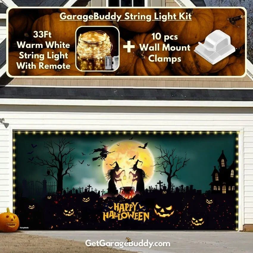 GarageBuddy Halloween Garage Door Covers