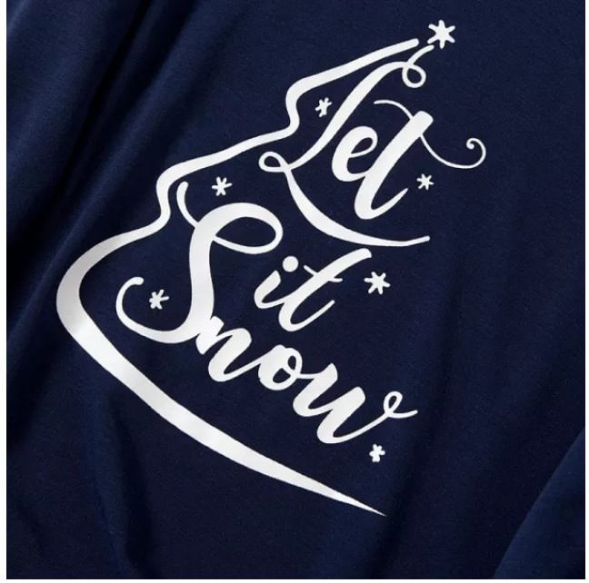 Christmas tree stick figure print