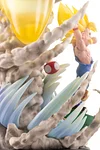 Spirit Bomb Super Mario with LED - Dragon Ball Super Mario Statue - ChaoShe Studio