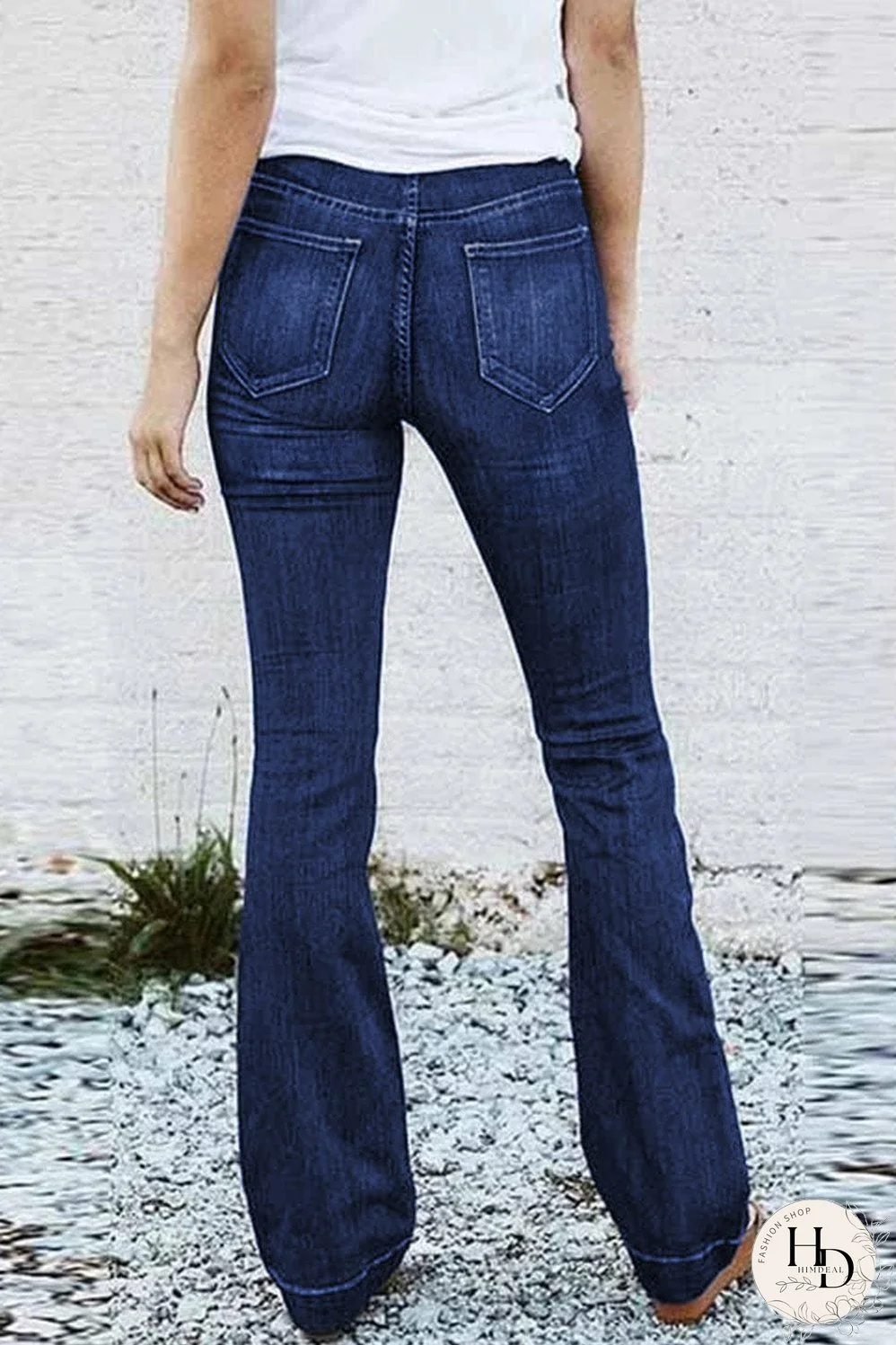 Vintage Inspired Flared Jeans