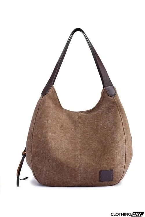Canvas Hobo Bag