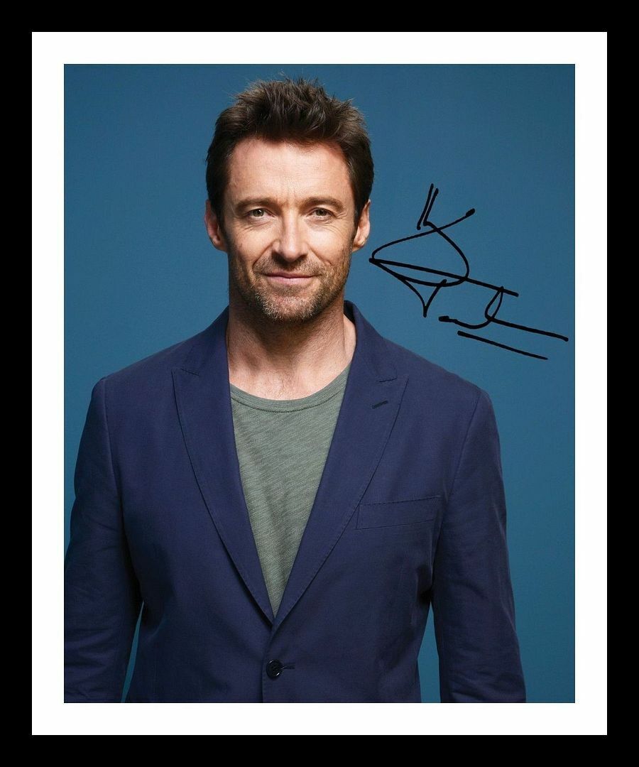 Hugh Jackman Autograph Signed & Framed Photo Poster painting 1