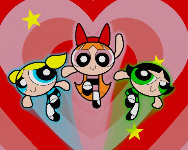 

Powerpuff Girls – Paint By Numbers - 40*50CM, 501 Original