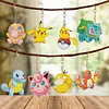 8Pcs DIY Cartoon Double Sided Special Shaped Diamond Painting Keychains