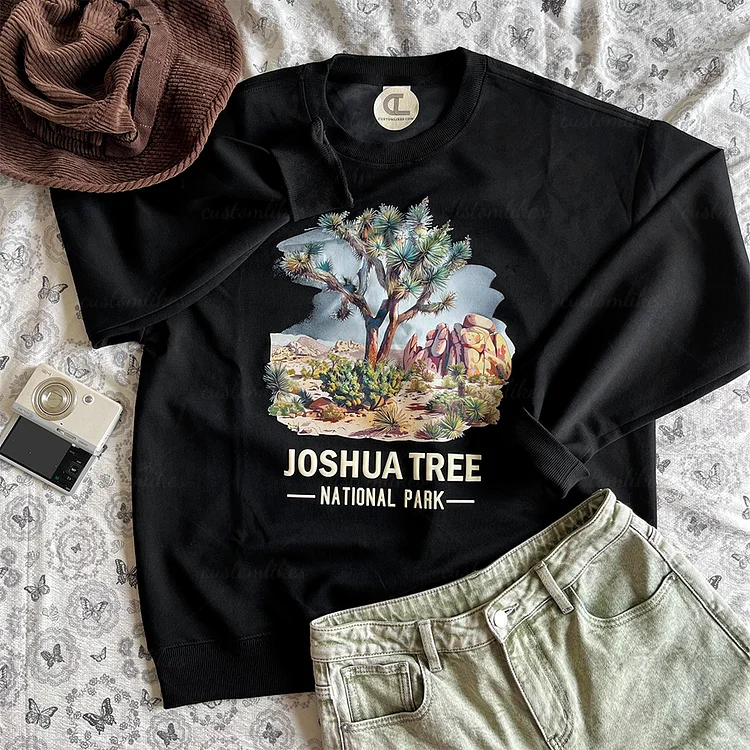 Custom National Parks Puff Sweatshirt 