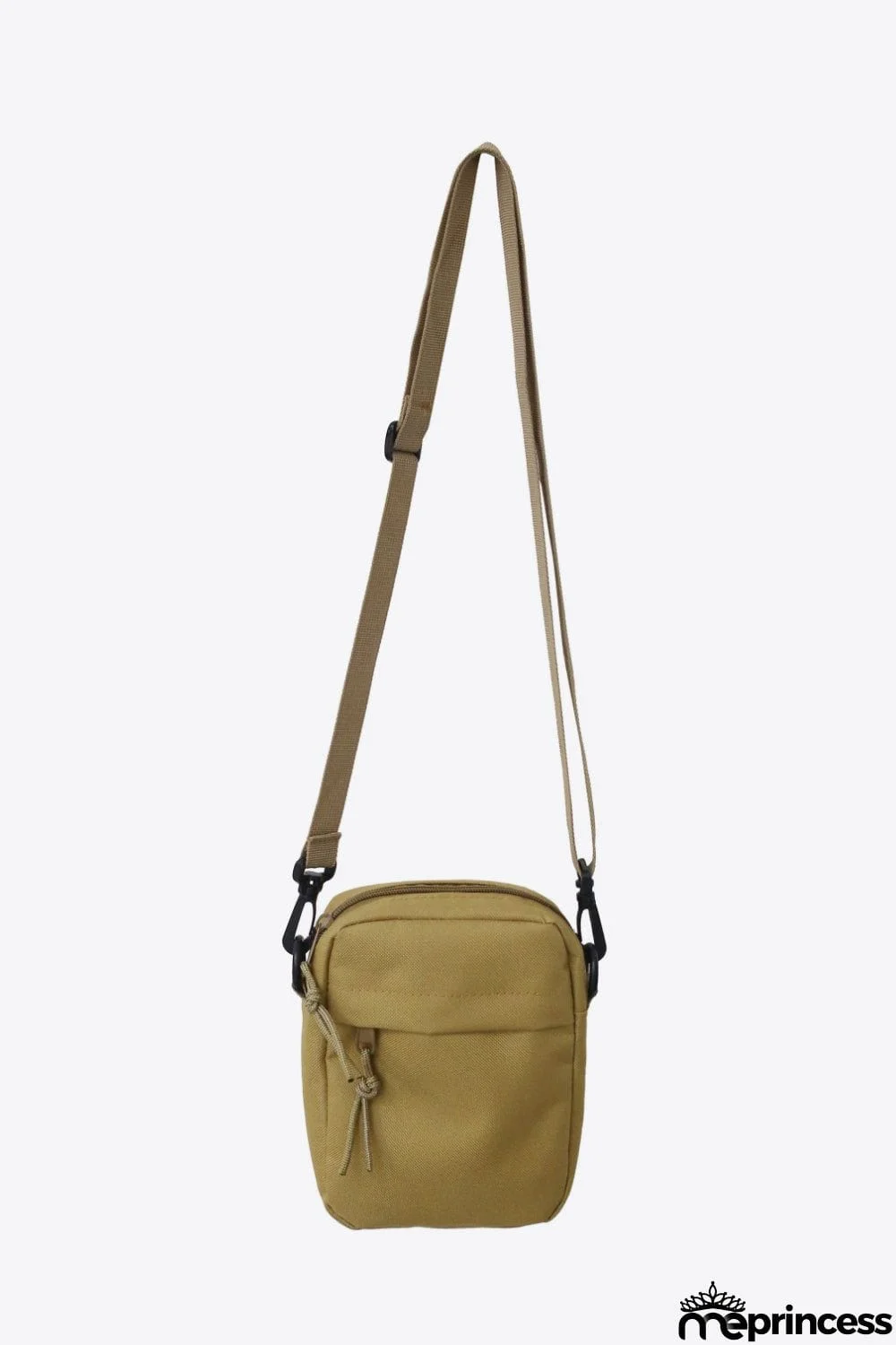 Wide Strap Polyester Crossbody Bag