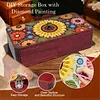 Sonnenblume diy Diamant Kunst Holz Aufbewahrungsbox Diamond Painting Aufbewahrungsbox