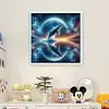 Whale-14CT Counted Cross Stitch 40*40cm/15.75*15.75in tapestrymarket