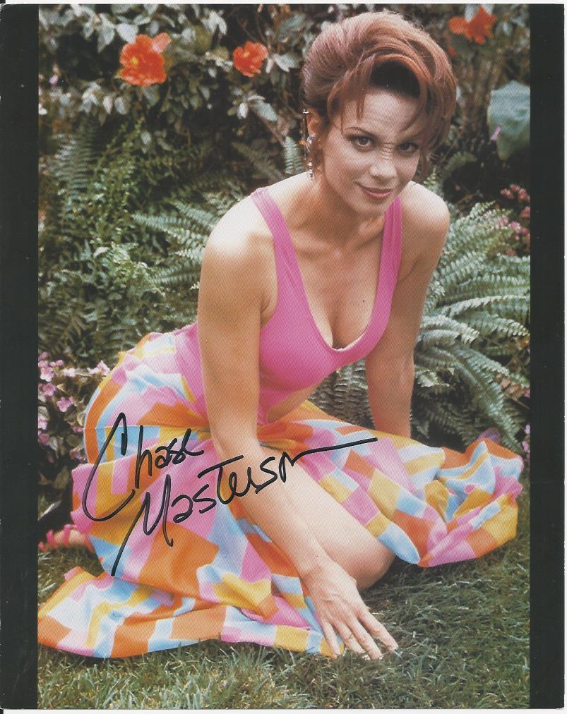 Chase Masterson - Star Trek DS9 signed Photo Poster painting