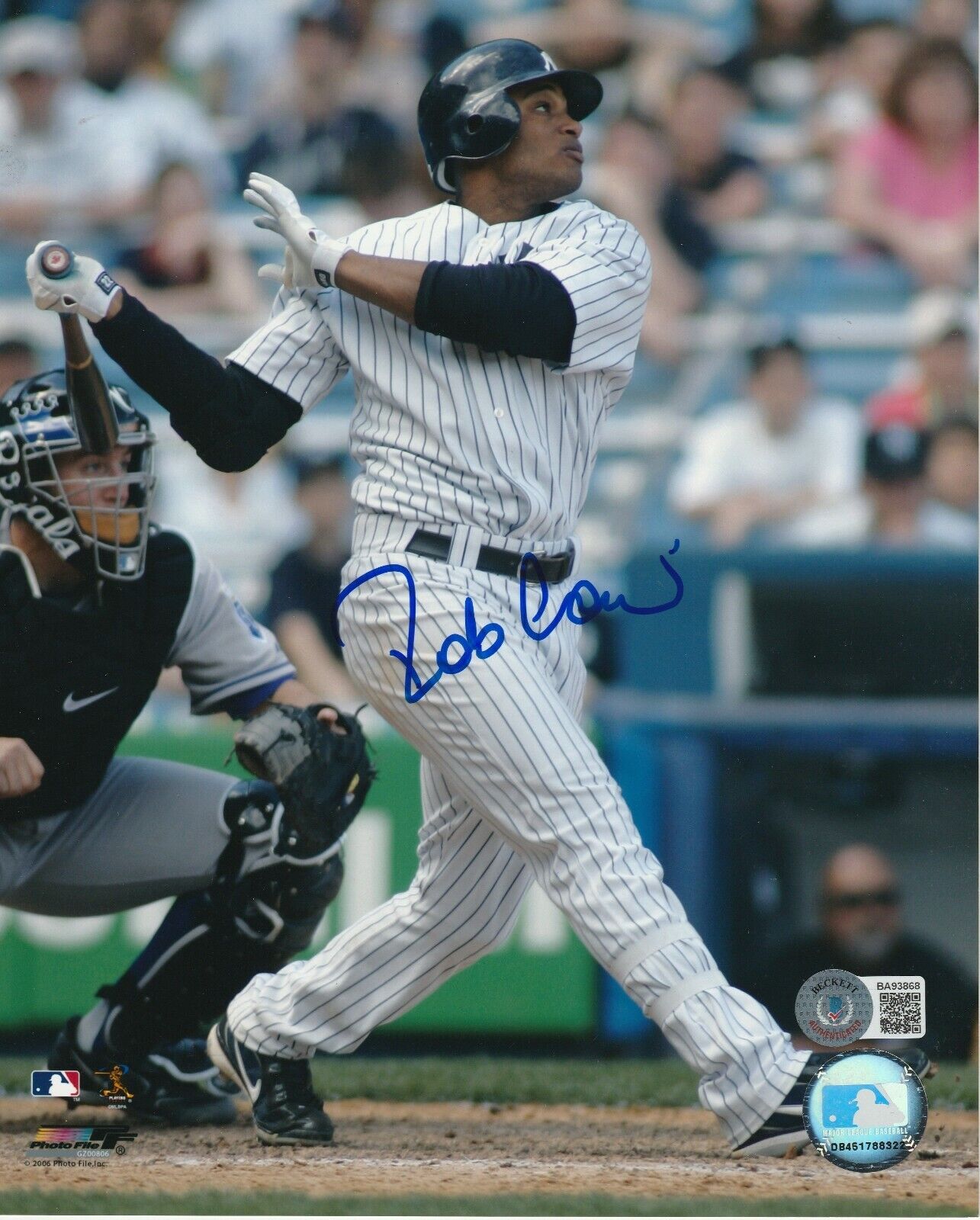 ROBINSON CANO Signed New York YANKEES 8x10 Photo Poster painting w/ Beckett COA (BAS)