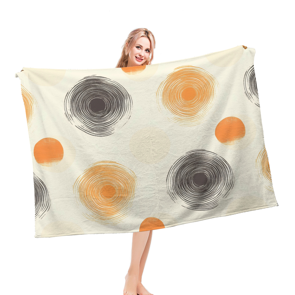 High quality flannel blanket (horizontal version)