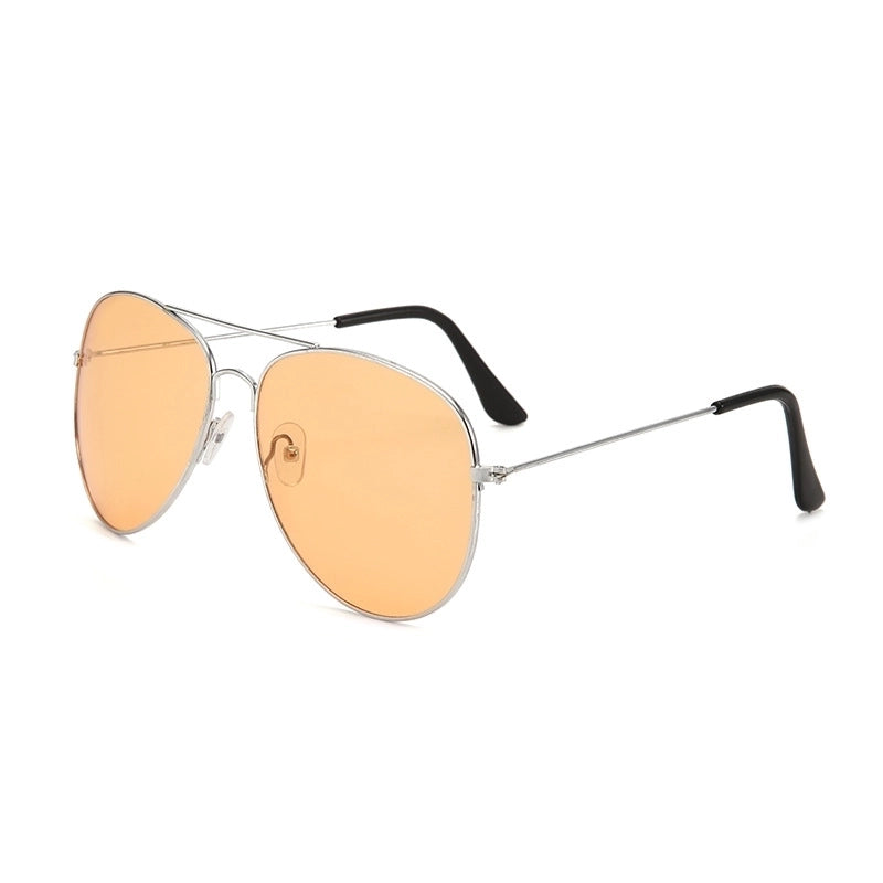 Basic Minimalist Solid Color Resin Toad Glasses Full Frame Women’s Sunglasses