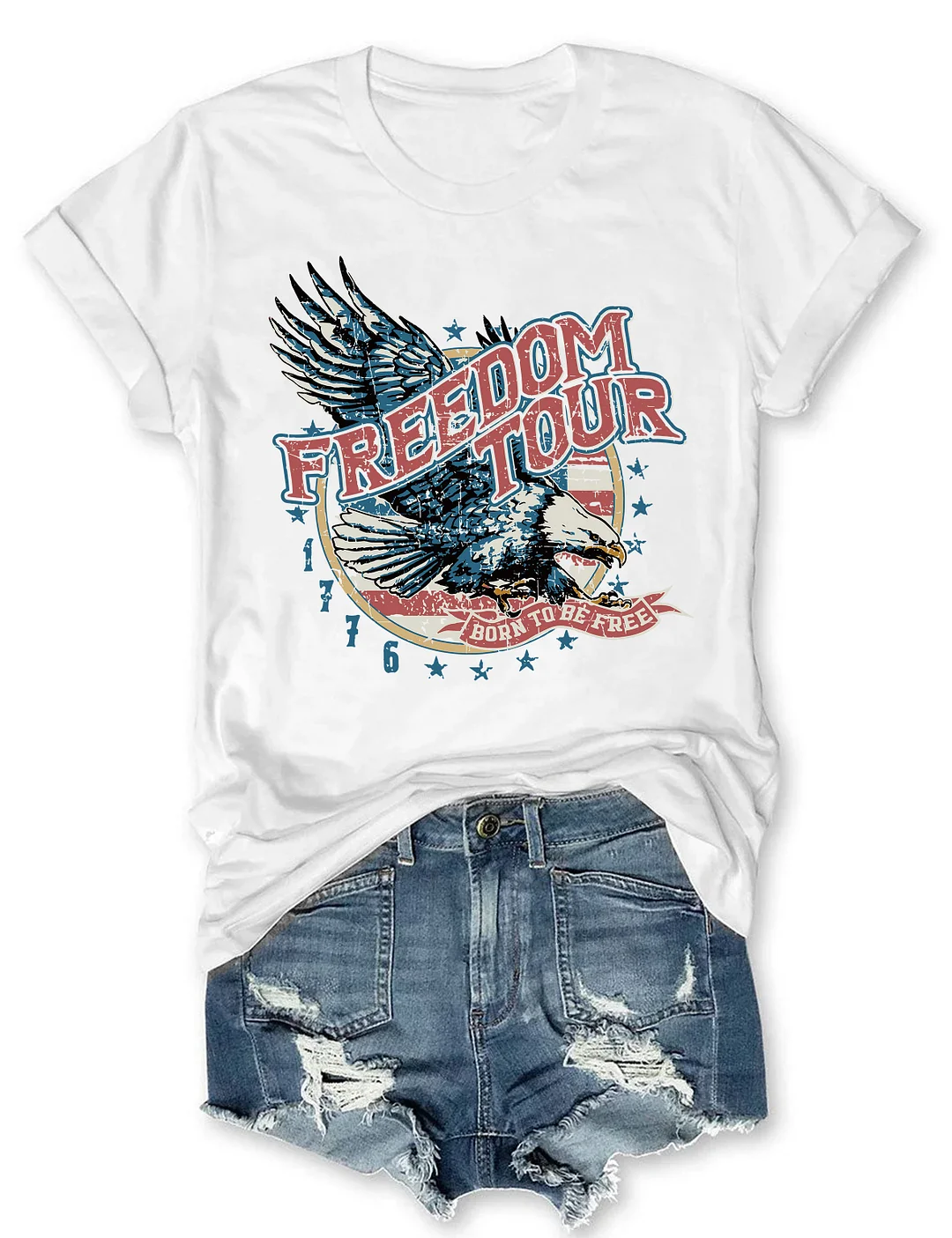 Freedom Tour Retro America T-shirt