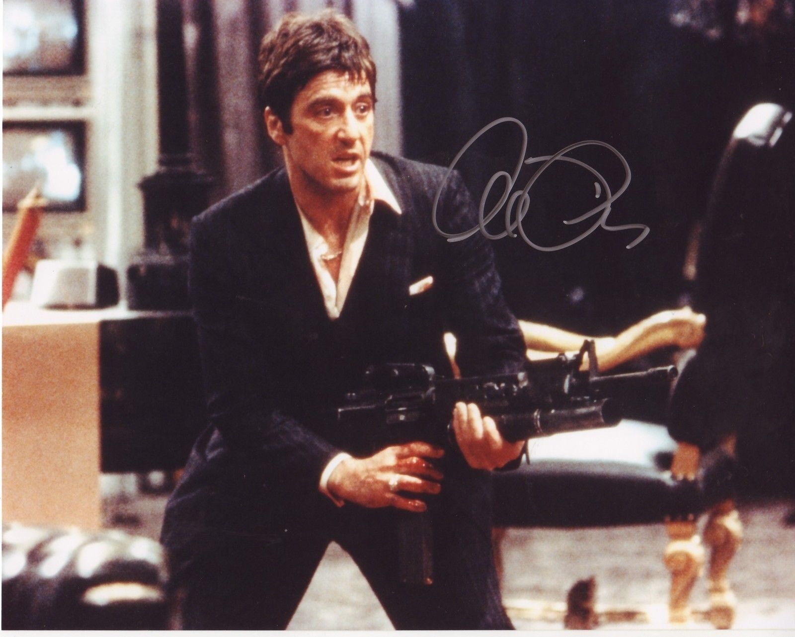 AL PACINO - SCARFACE AUTOGRAPH SIGNED PP Photo Poster painting POSTER