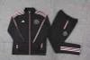 2023/2024 Inter Miami Saint-Germain Long Zipped Jacket Black Set