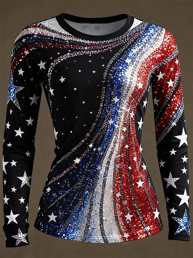 Women's Printed Casual T-shirt