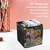 Foldable Diamond Painting Storage Bin Tiger Storage Box Diamond Painting Kit