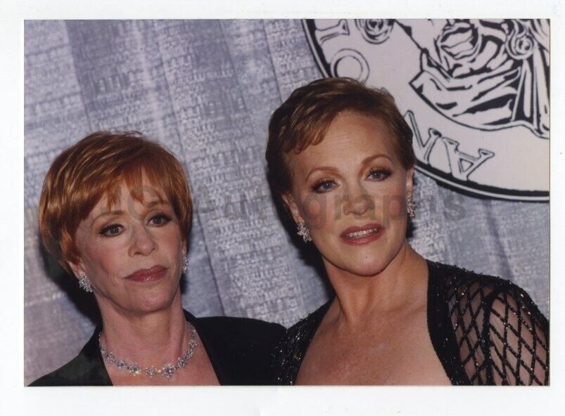 Julie Andrews, Carol Burnett - Unpublished Photo Poster paintinggraph by Peter Warrack