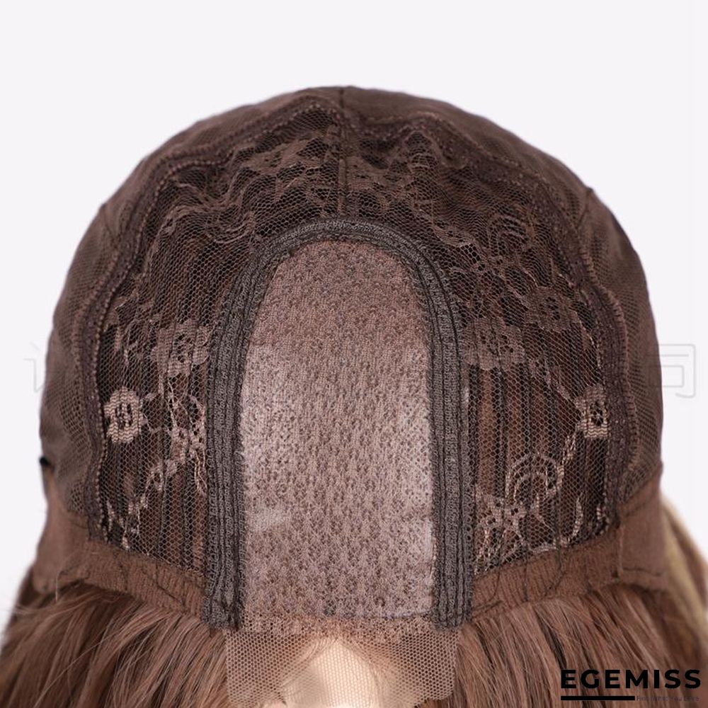 Chemical Fiber Wigs Ladies' Short Curly Hair Hoods Lace Wigs Hair Covers | EGEMISS