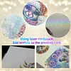 6Pcs Diamond Painting Independence Day Diamond Painting Greeting Card for Friends