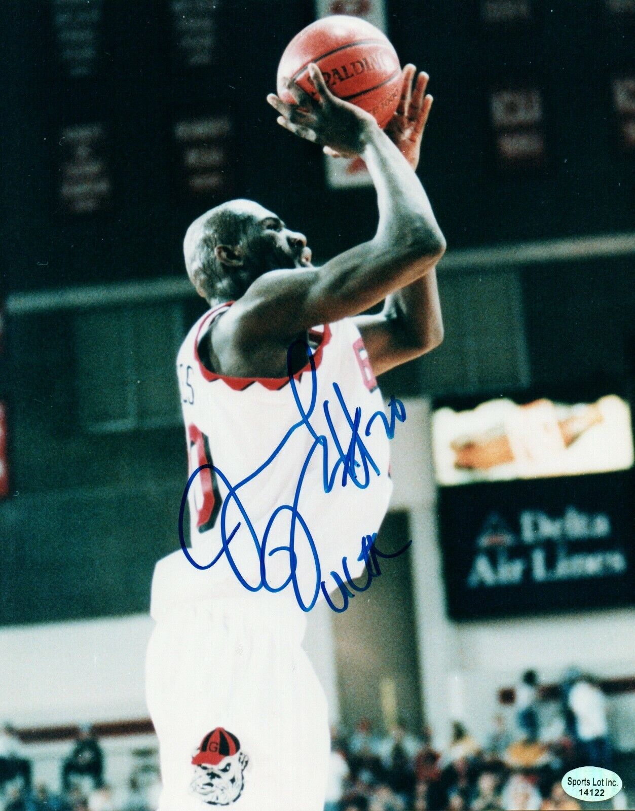 Jumaine Jones NBA College Georgia Hand Signed Autograph 8x10 Photo Poster painting