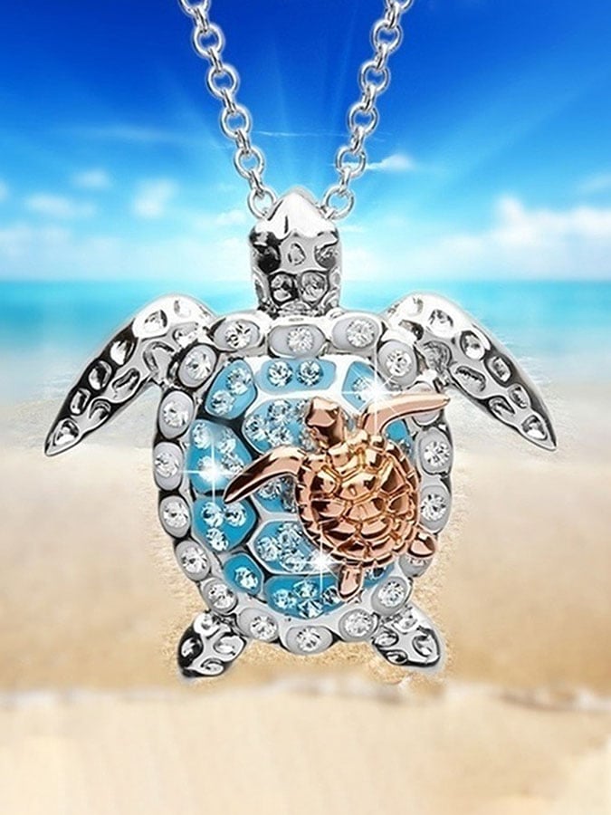 Women's Hawaiian Turtle Necklace