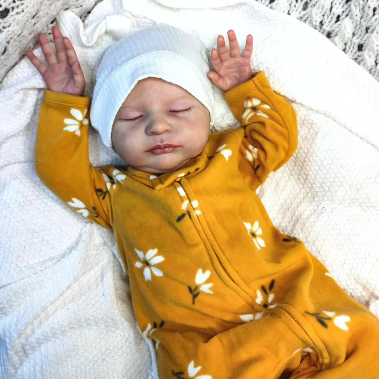  20" Realistic Reborn Baby Doll Sleeping Girl Adasina Baby Doll 2024 - Reborndollsshop®-Reborndollsshop®