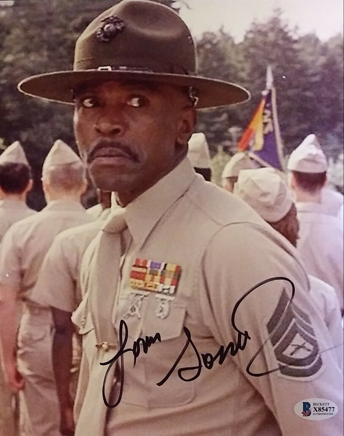 Louis Gossett jr. signed 8 x 10 COA Beckett