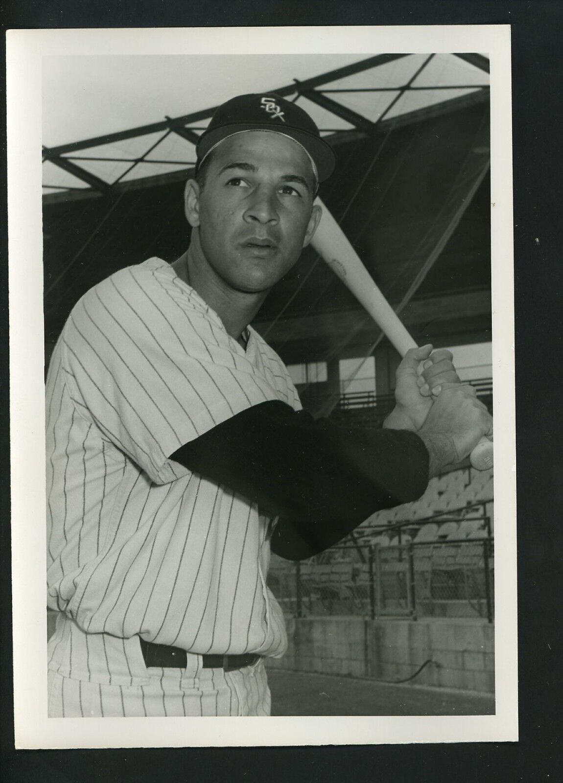 Tito Francona 1960 Press Wire Photo Poster painting by Donald Don Wingfield Chicago White Sox