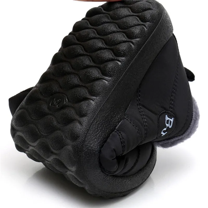 Women'S Boots Plush Slip On Women Ankle Boots Waterpoor Winter Casual Shoes For Women 2021 Snow Boots Female Footwear Plus Size