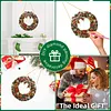 Diamond Painting Christmas Wreath Ornament DIY Kit 9.45x9.45in