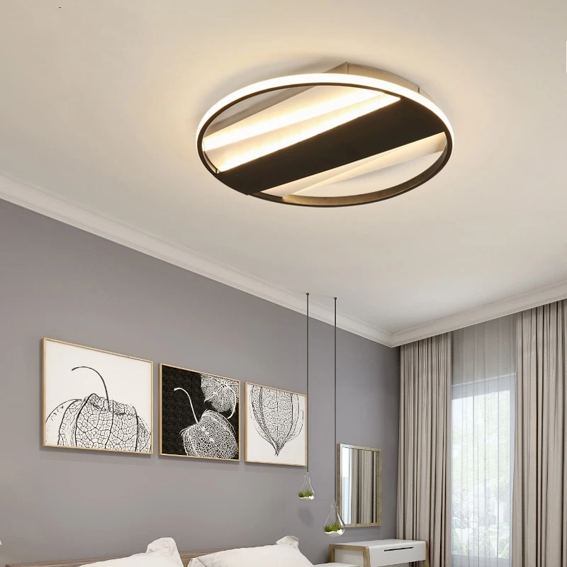 New Acrylic Modern Led Ceiling Chandelier Lights For Living Room Bedroom Home Dec lampara De Techo Led Moderna Fixture