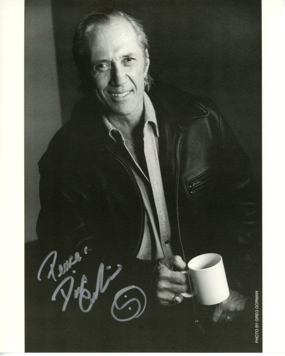 DAVID CARRADINE signed autographed 8x10 Photo Poster painting