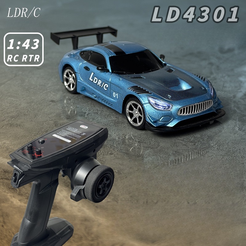 LDRC LD4301 Mini Coche RC 1:43 Juguete de Escritorio para Ni&ntilde;os