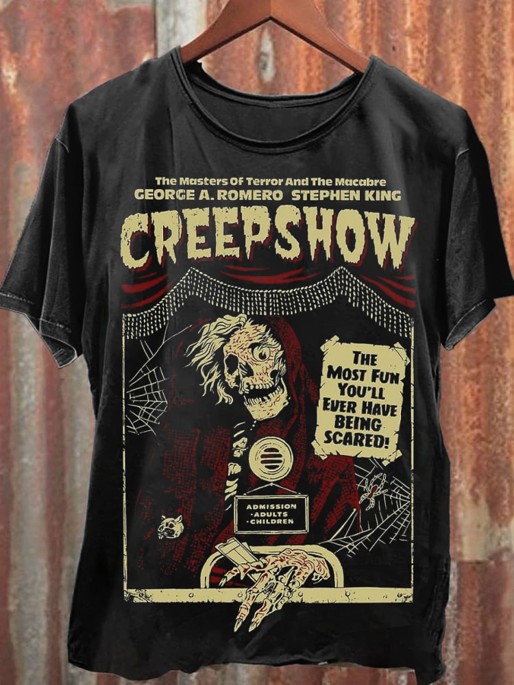 Unisex Horror Movie Vintage Graphic Tee / Rvogue / Rvogue