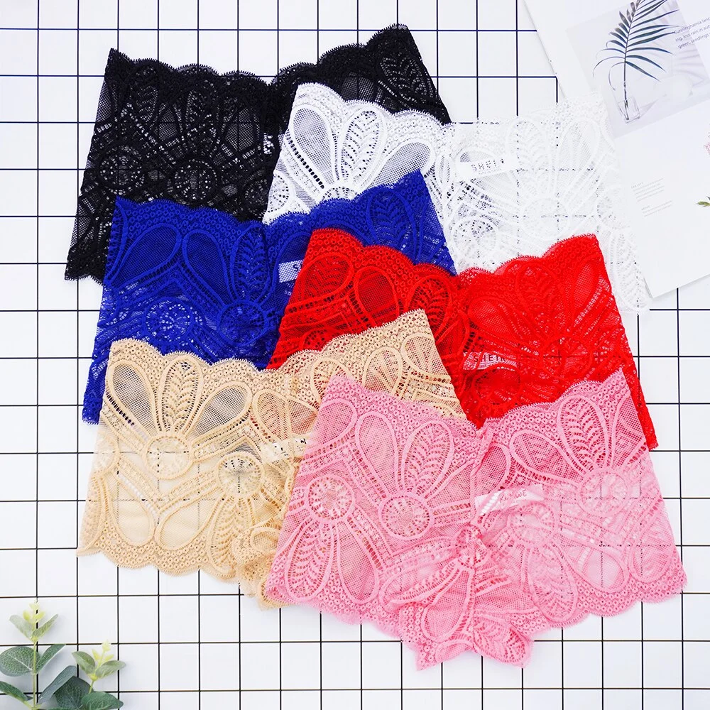 Billionm Sexy Lace Panties Underwear High Waist Woman Comfortable Boxer Female Intimates Transparent Panty Nylon Underpants