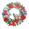 DIY Spot Drill Garland 5D Crystal Diamond Painting Art Wreath