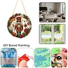 Diamond Painting Wreath Ornament Nutcracker Christmas Decor 9.45x9.45in