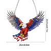 >SALE<American Eagle Diamond Painting Hanging Pendant for Window Decor (Eagle 1)