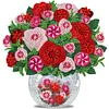 Vase Flower-Crystal Rhinestone Diamond Painting