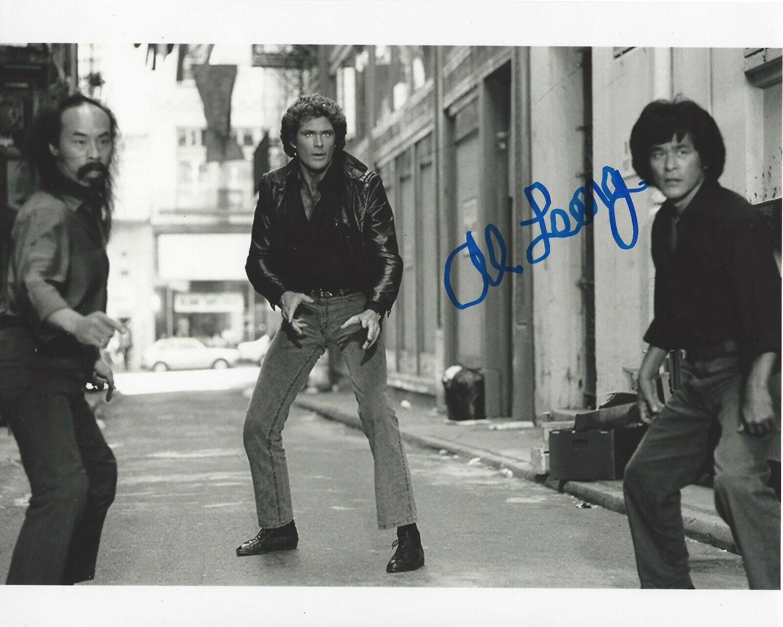 AL LEONG HAND SIGNED 8x10 Photo Poster painting COA 1 BIG TROUBLE IN LITTLE CHINA DIE HARD MOVIE