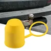 Car Trailer Ball Cap PVC Tow Bar Cap Waterproof for Car Ball Head (Red)