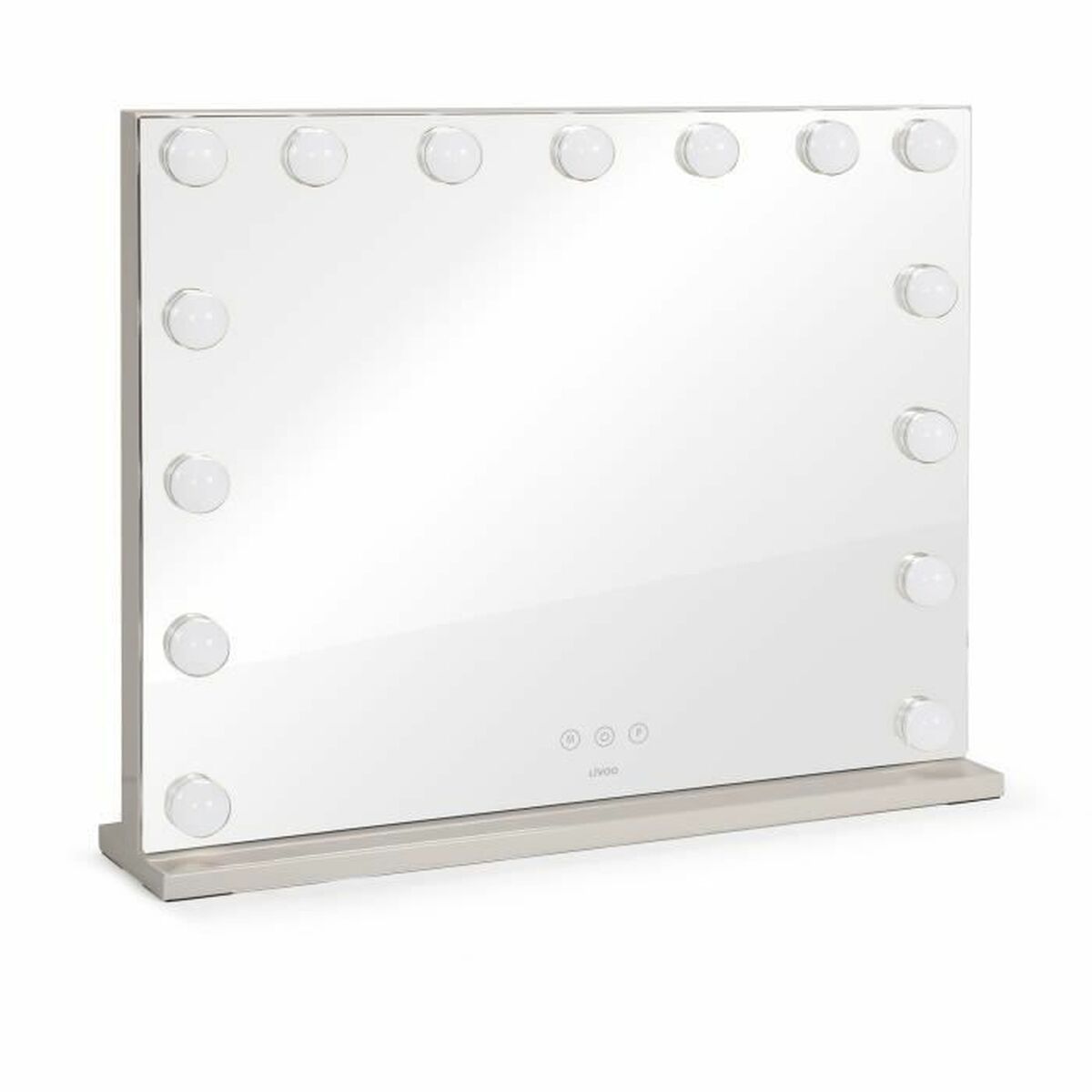 Magnifying Mirror Livoo DOS207 White Mirror