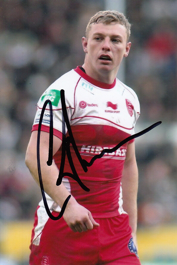 HULL KR HAND SIGNED GRAEME HORNE 6X4 Photo Poster painting 1.